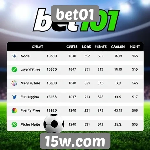 Comparação de odds no bet01 e concorrentes