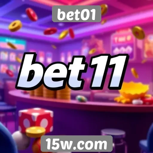 Variedade de jogos disponíveis na bet01